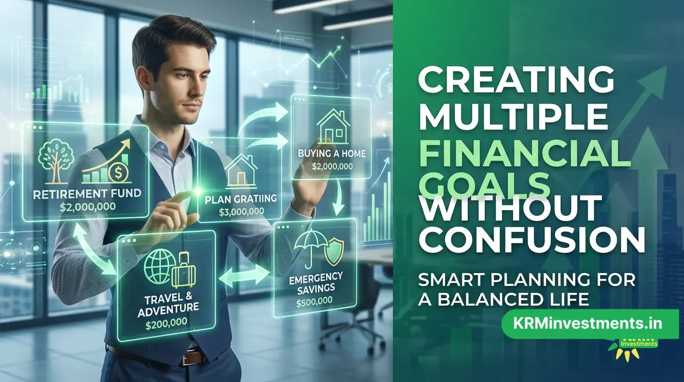 Creating Multiple Financial Goals Without Confusion | Mutual Fund Guide by KRM Investments