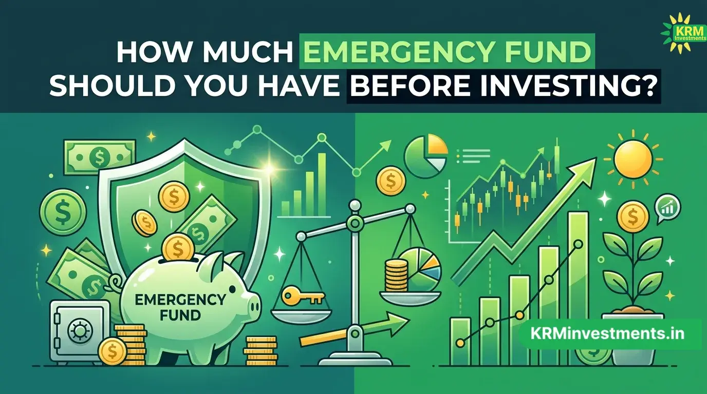 How Much Emergency Fund Should You Have Before Investing? | Mutual Fund Guide by KRM Investments