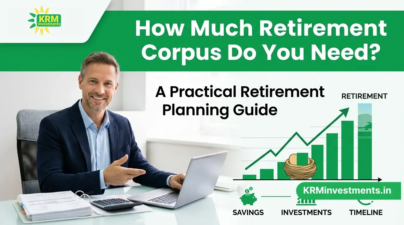 How Much Retirement Corpus Do You Need? A Practical Retirement Planning Guide | Mutual Fund Guide by KRM Investments