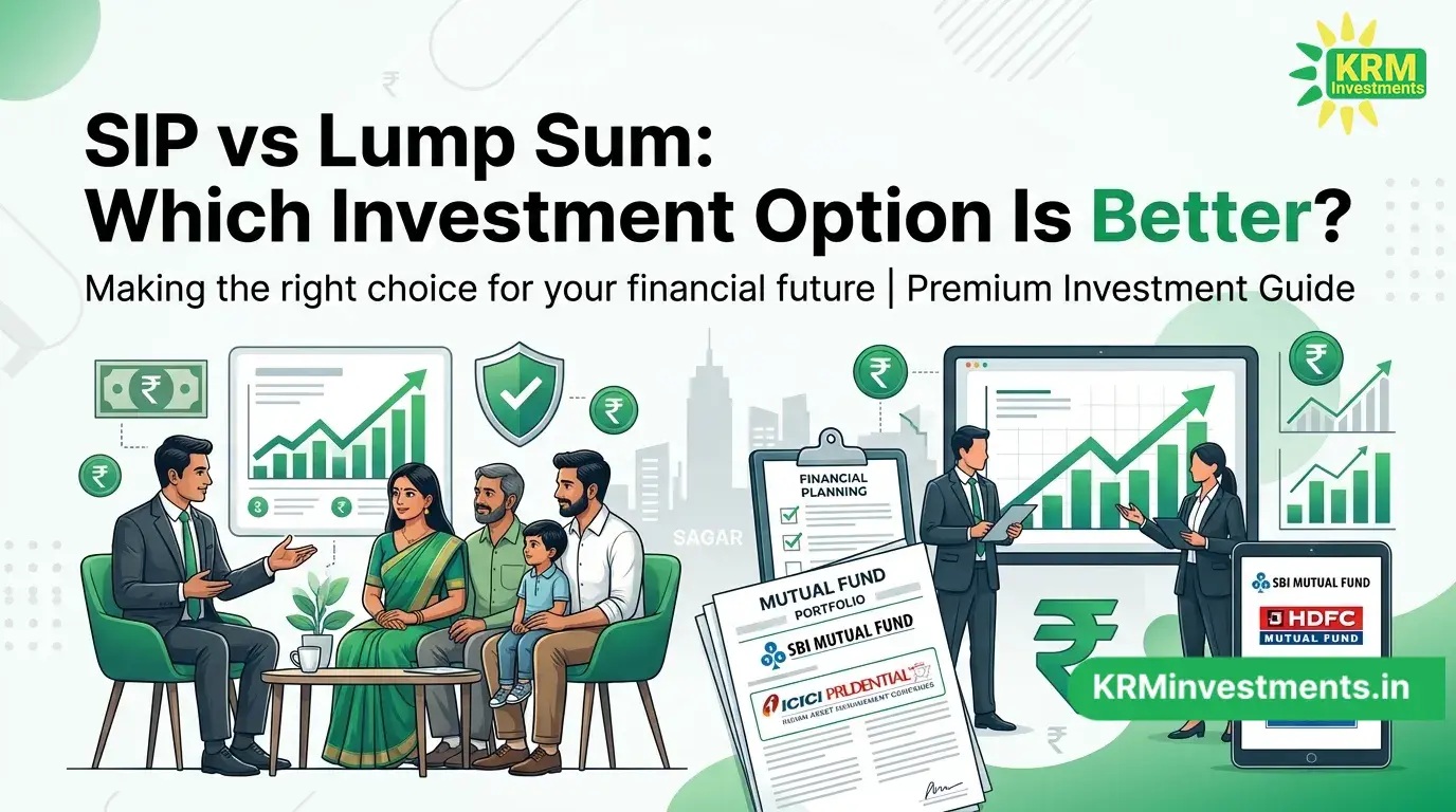 SIP vs Lump Sum: Which Investment Strategy Is Better for Long-Term Wealth Creation? | Mutual Fund Guide by KRM Investments
