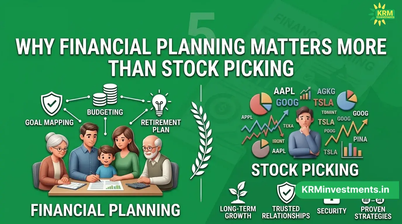 Why Financial Planning Matters More Than Stock Picking | Mutual Fund Guide by KRM Investments